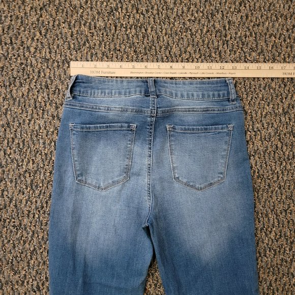 d. jeans recycled denim super high waisted stretch denim size 4 - Picture 7 of 12